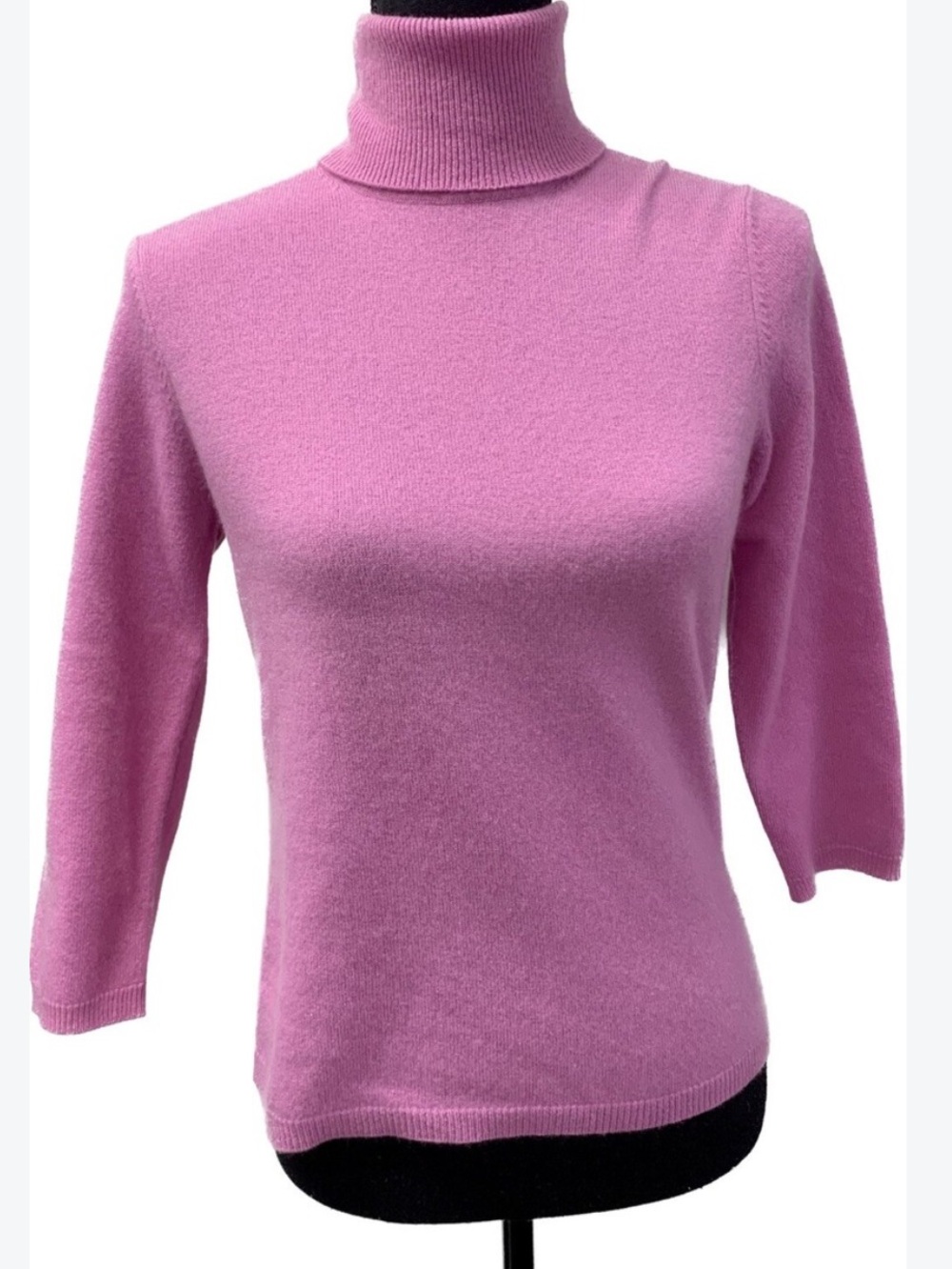 Ann Taylor Knit 100% Cashmere Sweater Turtleneck Pullover Size Small